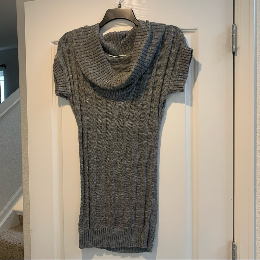 S gray Maurices sweater dress